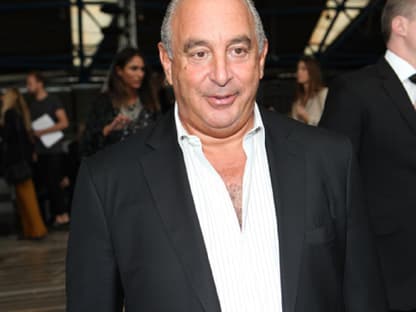 Auch bei Unique: Sir Philip Green