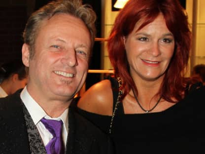 Uwe Hübner und Schlagersängerin Andrea Berg