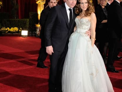 Ist dieses Ehe-Glück echt oder erhalten Matthew Broderick und Sarah Jessica Parker bald auch einen Schauspiel-Oscar? Auf dem Roten Teppich wirkten sie sehr verliebt