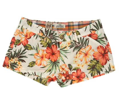 Happy Holiday! OK! weiß, welcher Urlaubs-Look gerade absolut angesagt ist. Lassen Sie sich inspirieren! Hawaii-Shorts von LTB, ca. 20 Euro