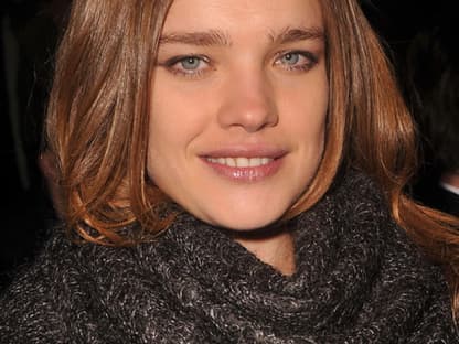 Das russische Topmodel Natalia Vodianova in Paris