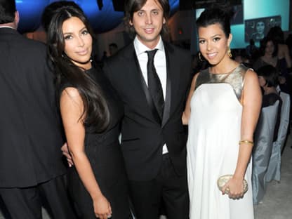 Kim Kardashian, Jonathan Cheban, Kourtney Kardashian