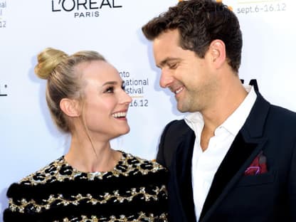 Da strahlt sie: Diane mit ihrem Liebsten Joshua Jackson