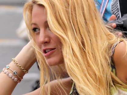 Fast ungestylt: Blake Lively nimmt ihr Äußeres bei den US Open eher sportlich