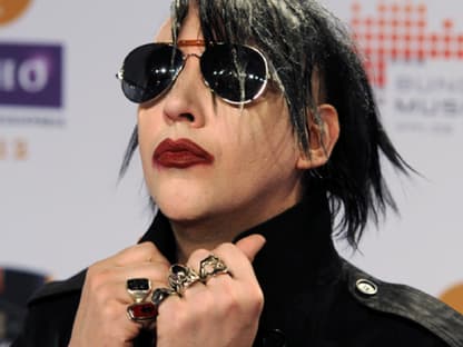 Schockrocker Marilyn Manson übergab seiner Lieblingsband Rammstein einen Award