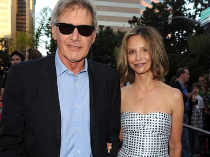 Auch mal wieder auf dem Roten Teppich: Calista Flockhart und ihr Lebensgefährte Harrison Ford