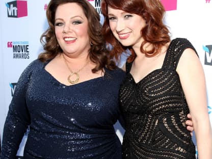 Cooles Duo: Die Schauspielerinnen: Melissa McCarthy und Ellie Kemper