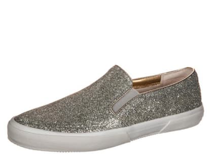 Wir wollen Glitzer! Michael Kors verleiht den Slippern eine glamouröse Note, derzeit im Sale ca. 95 Euro