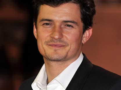 Schade, dieser Mann ist leider schon verheiratet und seit wenigen Monaten Vater: Orlando Bloom reiste leider ohne seine Frau, Topmodel Miranda Kerr, an