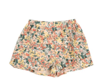 Shorts mit buntem Blumendruck von Comptoir des Cotonniers, ca. 100 Euro