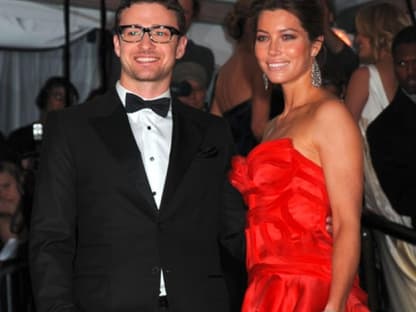 Verliebt aber noch nicht verlobt: Justin Timberlake und seine Freundin Jessica Biel