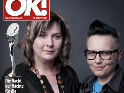 Einmal im Leben das Cover der OK!   zieren! Für die Gäste des „German Hairdressing Award 2012“ wurde dieses   Traum Wirklichkeit. Jeder Gast des Gala-Abends konnte an einem  persönlichen  OK! Fotoshooting teilnehmen - und die tollen Ergebnisse  sehen  Sie hier! Viel Spaß beim Durchklicken!﻿