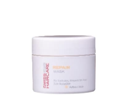 Repair Mask regeneriert die Haarstruktur, von Swiss Haircare, 150 ml ca. 22 Euro 