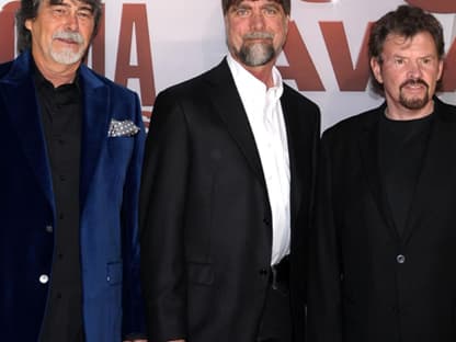 Randy Owen, Teddy Gentry und Jeff Cook von der Band "Alabama"