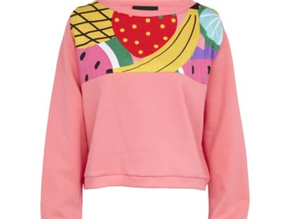 Funky Fruit! Sweatshirt von Lazy Oaf über asos.de, ca. 55 Euro