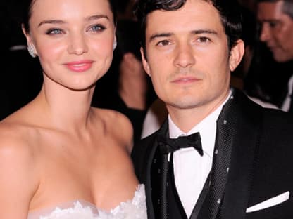 Babyglück für Model Miranda Kerr und Schauspieler Orlando Bloom: Das Paar krönte ihre Liebe mit der Geburt von Söhnchen Flynn, der am 07.01.2011 zur Welt kam