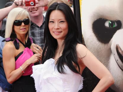 Strahlend schön: Lucy Liuï»¿. Die Schauspielerin verleiht im neuen Film ebenfalls ihre Stimme