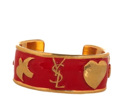 Armreif von Yves Saint Laurent über net-a-porter.com, ca. 250 Euro