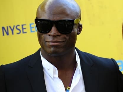 Cooler Look: Seal legte seine Sonnenbrille nicht ab