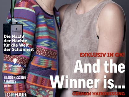 Einmal im Leben das Cover der OK!   zieren! Für die Gäste des „German Hairdressing Award 2012“ wurde dieses   Traum Wirklichkeit. Jeder Gast des Gala-Abends konnte an einem  persönlichen  OK! Fotoshooting teilnehmen - und die tollen Ergebnisse  sehen  Sie hier! Viel Spaß beim Durchklicken!﻿