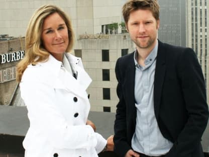 Gastgeber waren Burberry CEO Angela Ahrendts und Burberry Creative Director Christopher Bailey