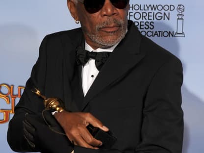 Morgan Freeman ist bei den 67. "Golden Globes" für sein Lebenswerk geehrt worden