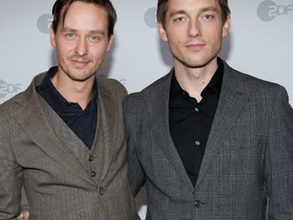 Tom Schilling und Co-Hauptdarsteller Volker Bruch