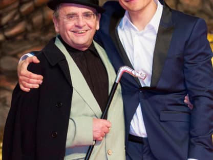 Sylvester McCoy mit´ Orlando Bloom