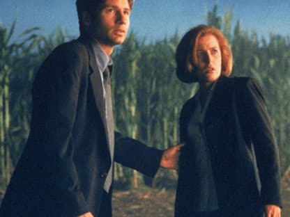 Dana Scully und Fox Mulder in "Akte X"