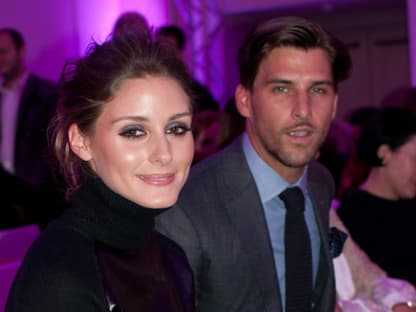 Promis auch bei der Show von Basler: It-Girl Olivia Palermo reiste mit ihrem Feund, dem deutschen Model Johannes Hübl, aus New York an!