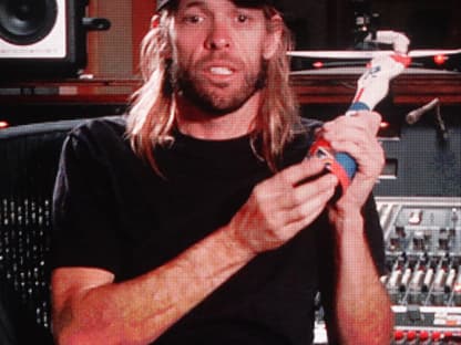 Taylor Hawkins von den "Foo Fighters" bedankte sich per Videobotschaft