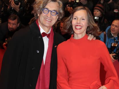 Regisseur Wim Wenders und seine Frau Donata