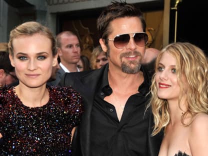 Seine Freunde: Brad Pitt ist mit Stars wie George Clooney, Matt Damon und vielen anderen Topstars befreundet. Auch die deutsche Schauspielerin Diane Kruger durfte bereits mit dem Hollywood-Star drehen