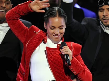 Heiße Performance: Alicia Keys rockt die Bühne