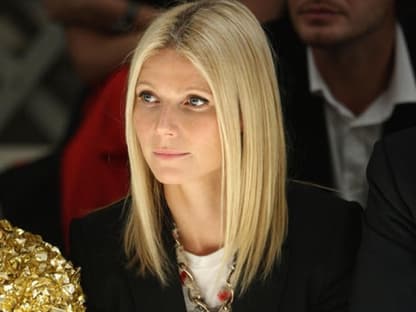 Auch die Wahl-Londonerin Gwyneth Paltrow ließ sich das Modespektakel in der englischen Metropole nicht entgehen 