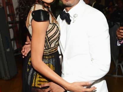 Model Selita Ebanks kuschelte Terrence J