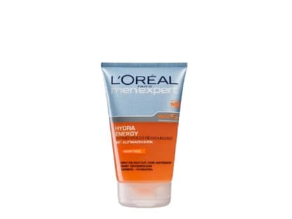 Für das Gesicht: Men Expert Hydra Energy Erfrischendes Reinigungsgel von LOréal Paris, 150 ml ca. 4 Euro 