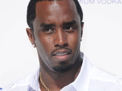 Der Gastgeber: Rapper Sean "P. Diddy" Combs 