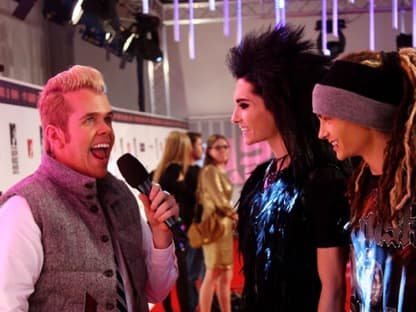 Perez Hilton und Bill und Tom Kaulitz