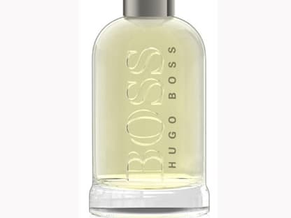 2. âBoss Bottled", der Klassiker von Hugo Boss setzt sich zusammen aus dem Duft von Zitrusfrüchten, Zimt und Sandelholz. EdT 50 ml ca. 43 Euro