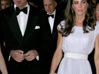 Sie waren die Stargäste des Abends: Kate und William