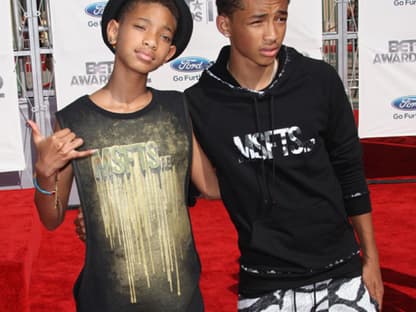 Willow und ihr Bruder Jaden Smith in Posierlaune