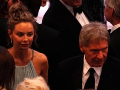 Calista Flockhart und Harrison Ford