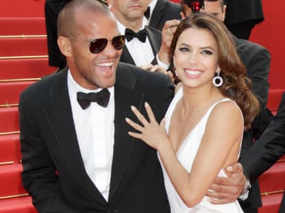 Noch mehr Turteltäubchen? Hier flirtet Eva Longoria mit´ Amaury Nolasco bei der Premiere für den Film"De rouille et d'os"