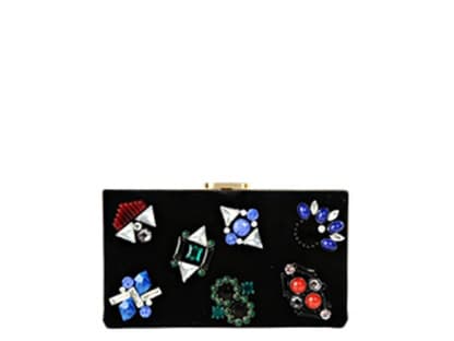 Diese Clutch ist das perfekte Accessoire für ein eher schlichtes Outfit. Über bestsecret.com, ca. 175 Euro