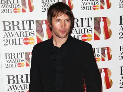 Superstar James Blunt durfte natürlich nicht fehlen