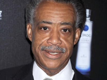 Prediger Al Sharpton freute sich über die Party der exklusiveren Art