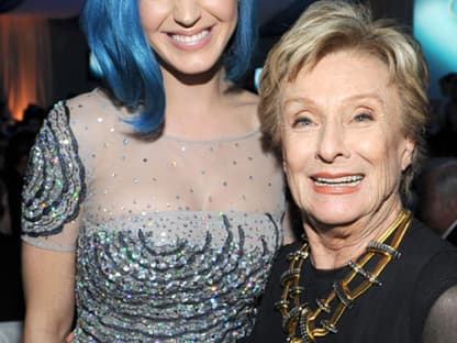 Katy Perry mit Schauspielerin Cloris Leachman