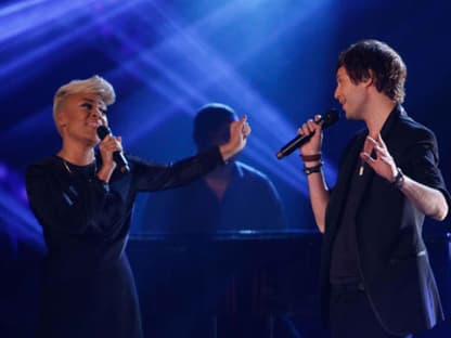 Emeli Sandé und Nick Howard verstanden sich prächtig