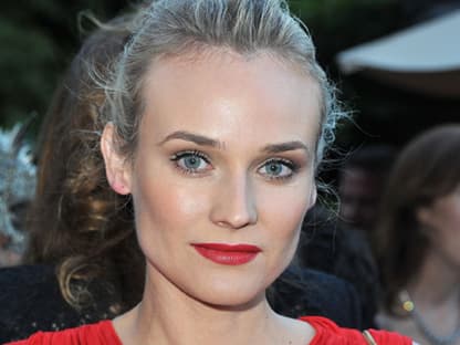 Lady in Red: Schauspielerin Diane Kruger